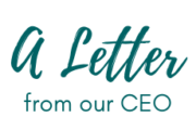 A Letter from our CEO